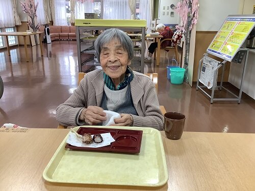 手作りおはぎいただきます。 (3).JPG