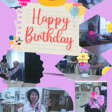 Brown and White Minimalist Birthday Photo Collage.png