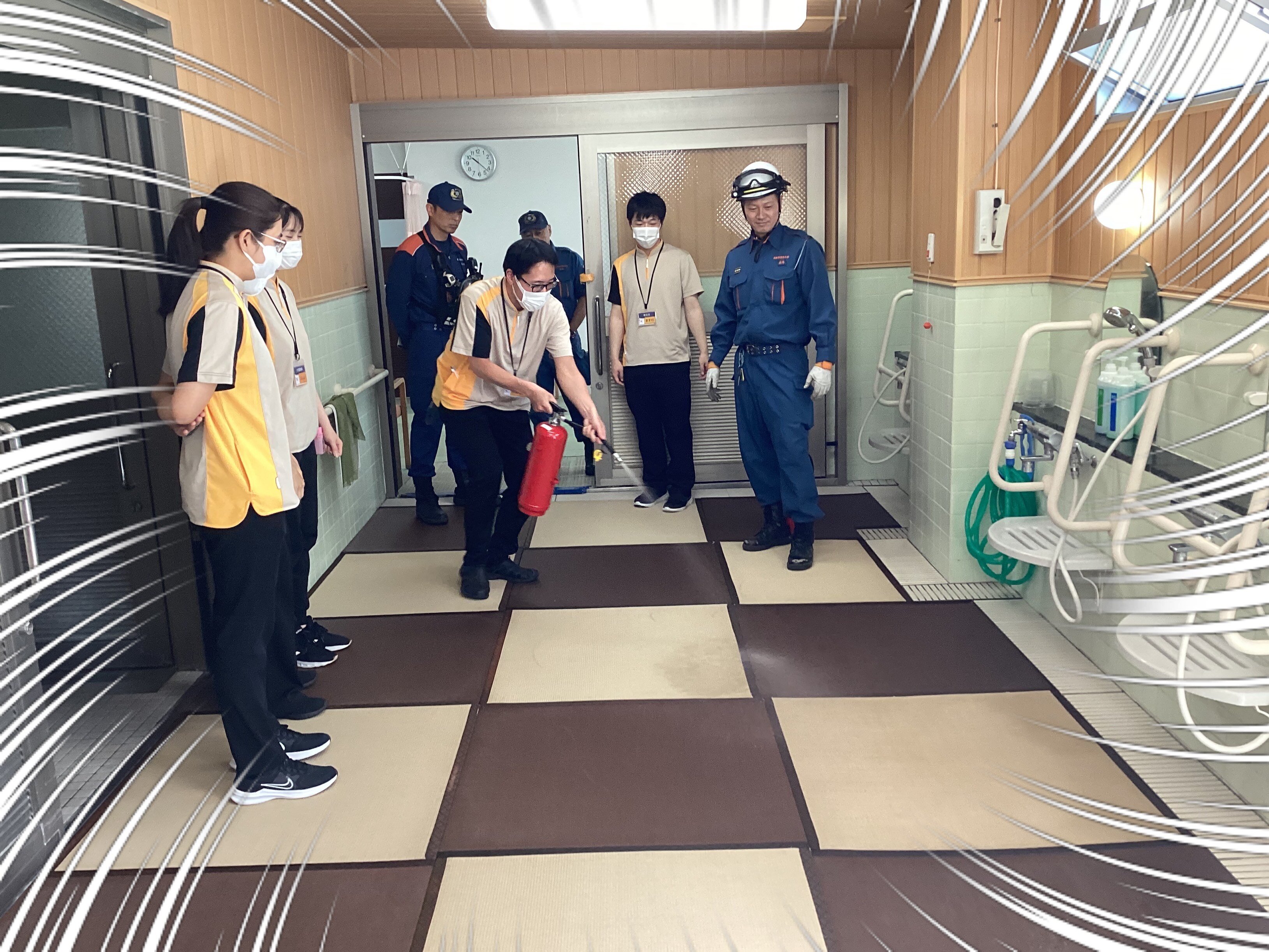 消防訓練！！ - 高槻市の有料老人ホーム スーパー・コート高槻ブログ