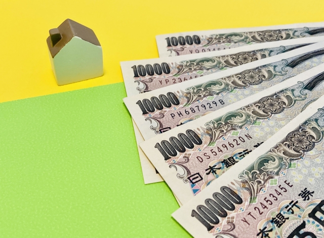 お金(日本円)の束