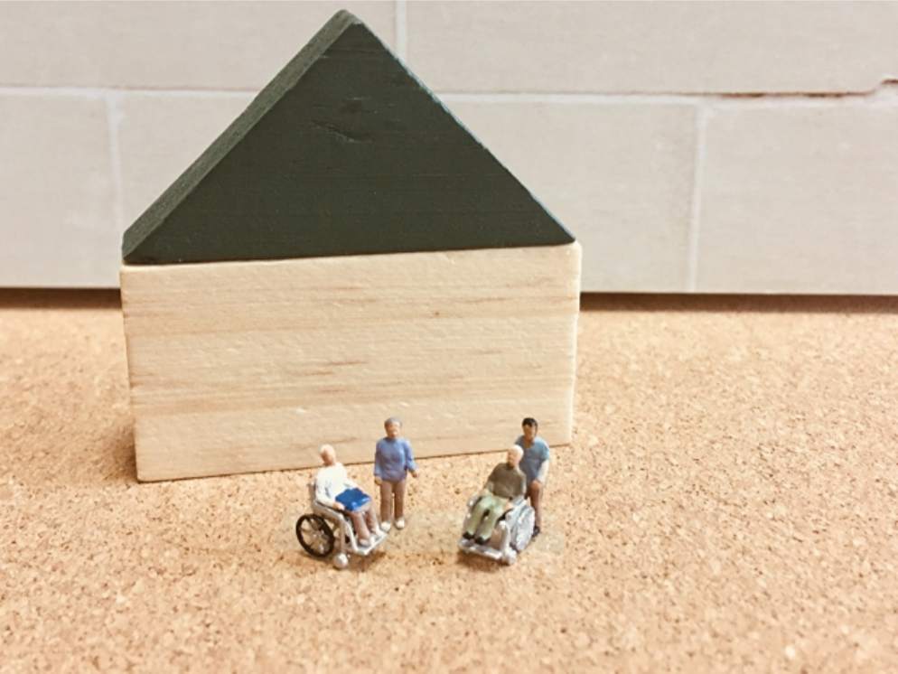 老人ホームの外観