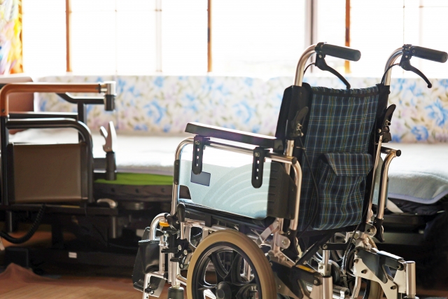 介護施設の建物外観