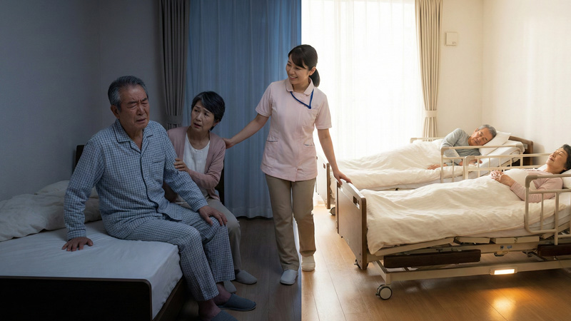 パーキンソン病の夜間症状対策｜不眠・幻覚・トイレの悩みを解消する介護のポイントと専門ホームの役割